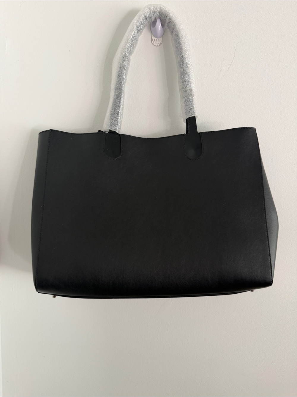 Lafayette 148 New York Black Structured Tote